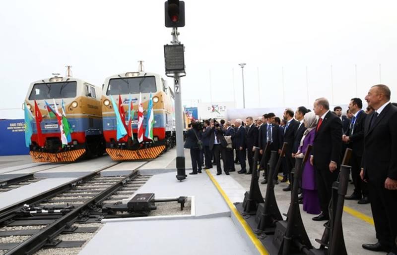 Azerbaijan Turkey Rail Route Opening